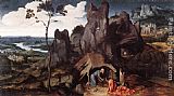 Joachim Patenier St Jerome in the Desert painting